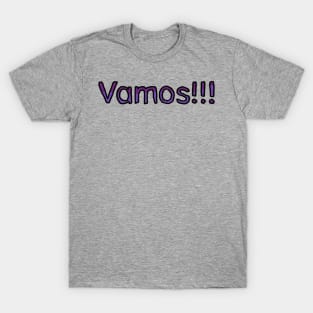 Lets Go in Spanish - (Purple) T-Shirt